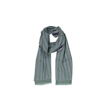 Missoni Wool Scarf In Green