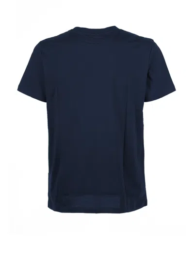 Peuterey Navy Blue T-shirt With Pocket