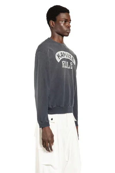 Kapital Kapsize Rule Sweatshirt In Gray