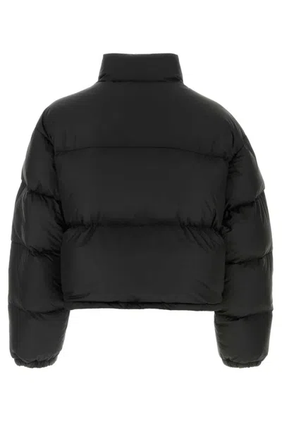 Vtmnts Short Jacket Down Elasticated Cuffs In Black