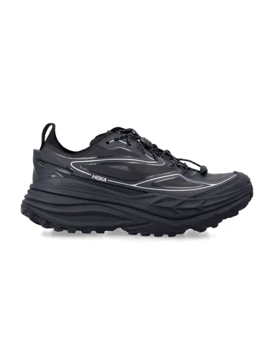 Hoka Stinson One7 Sneakers In Black