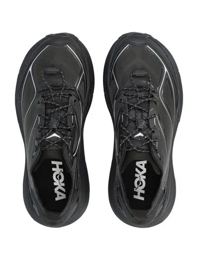 Hoka Stinson One7 Sneakers In Black