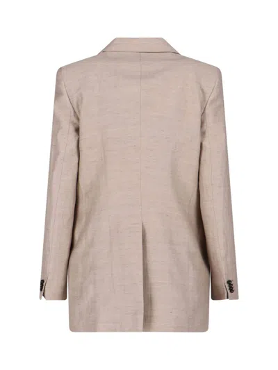 Tagliatore Adrianne Single-breasted Suit In Neutral