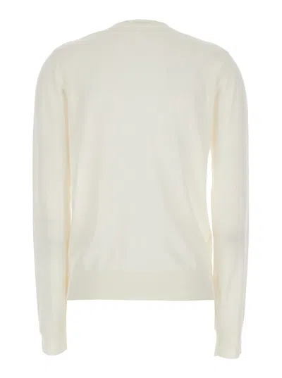 P.a.r.o.s.h V Neck Knit In White