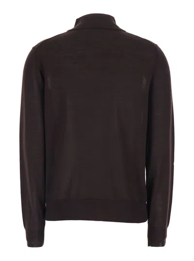 P.a.r.o.s.h Polo Knit In Brown