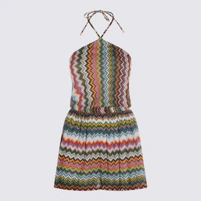 Missoni Multicolor Viscose Jumpsuit In Multi