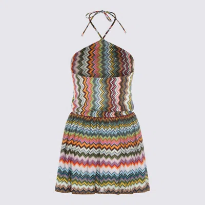 Missoni Multicolor Viscose Jumpsuit In Multi