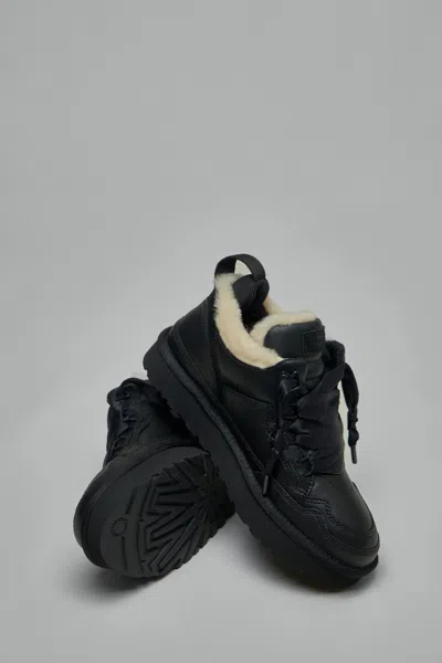 Ugg Lowmel Leather In Black