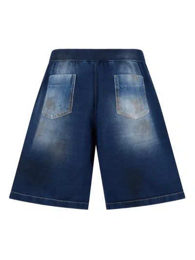Dsquared2 Denim Shorts In Blue