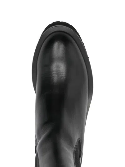 Cenere Block-heel Boots In Black