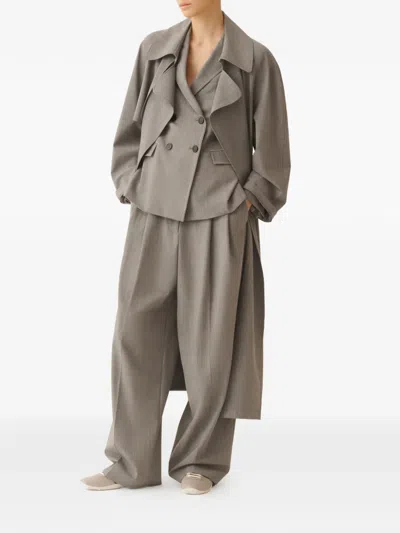 Fabiana Filippi - Woman Blazers Rock Mélange 44 In Gray