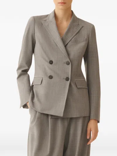 Fabiana Filippi - Woman Blazers Rock Mélange 44 In Gray