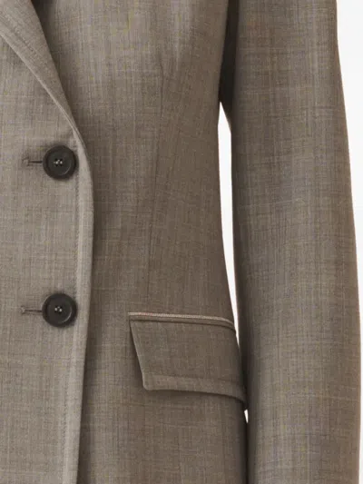 Fabiana Filippi - Woman Blazers Rock Mélange 44 In Gray