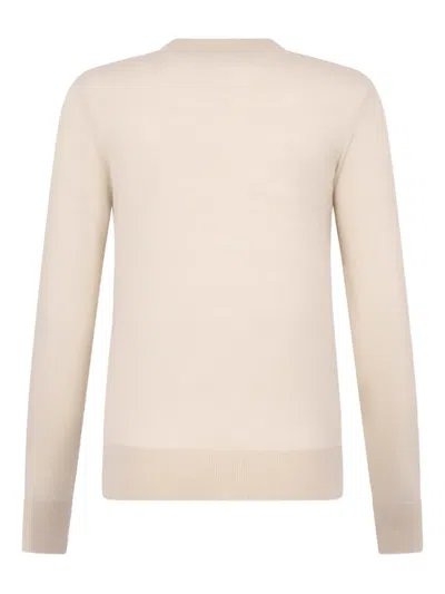 Dsquared2 V-neck Sweater In Neutral