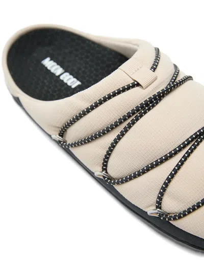 Moon Boot Quilted Flat Slippers In Multi