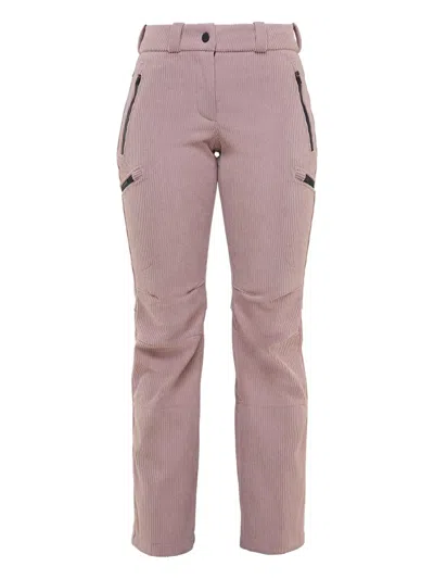 灯芯绒纽扣开合长裤