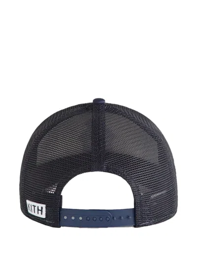 Kith X New Era X Ny Yankees World Series Patch Cap In Blue
