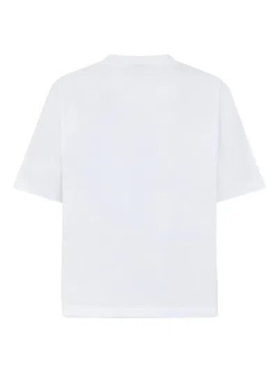 Dsquared2 Logo-detail T-shirt In White