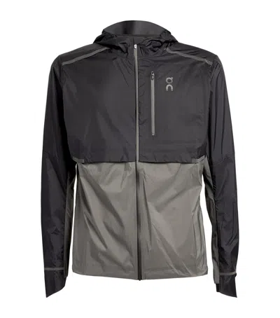 On Technical Weather Jacket In Gray