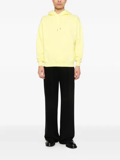 Tom Ford Organic Cotton Hoodie Sweatshirt Sweatshirts Yellow In Yellow