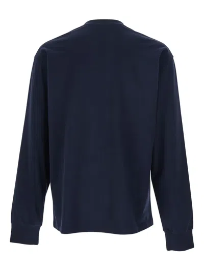 Givenchy Logo-patch T-shirt In Blue