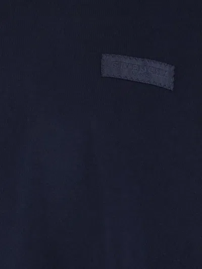 Givenchy Logo-patch T-shirt In Blue