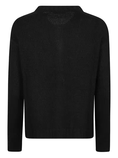 Aragona Zip-front Cashmere Cardigan In Black