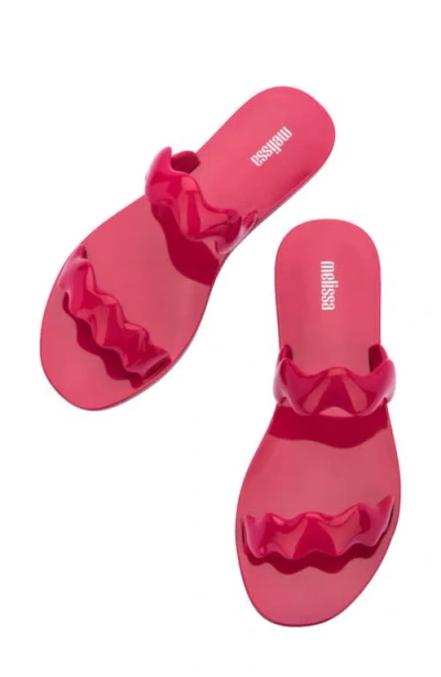 Melissa Wind Slide Sandal In Pink
