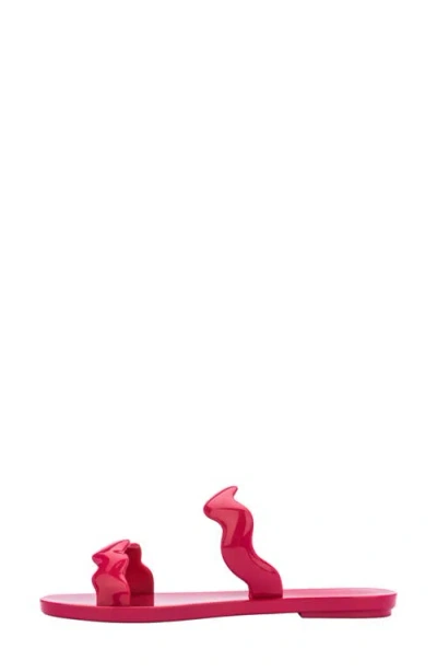 Melissa Wind Slide Sandal In Pink