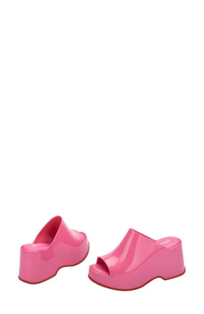 Melissa Patty Platform Slide Sandal In Multi