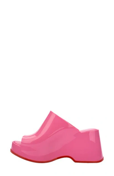 Melissa Patty Platform Slide Sandal In Multi