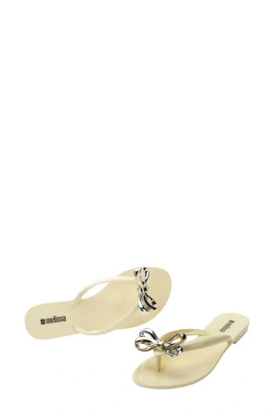 Melissa Harmonic Eclipse Flip Flop In Sand