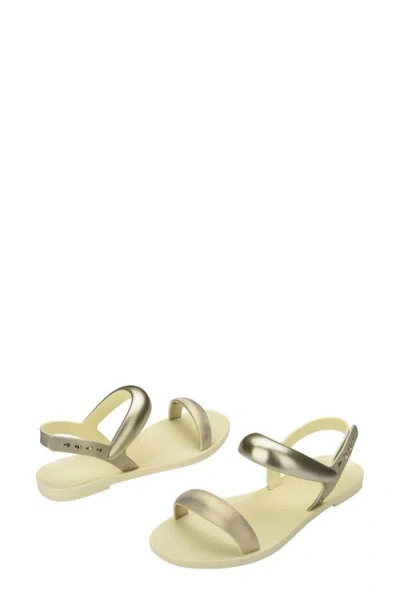 Melissa Eclipse Slingback Sandal In Neutral