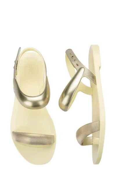 Melissa Eclipse Slingback Sandal In Neutral