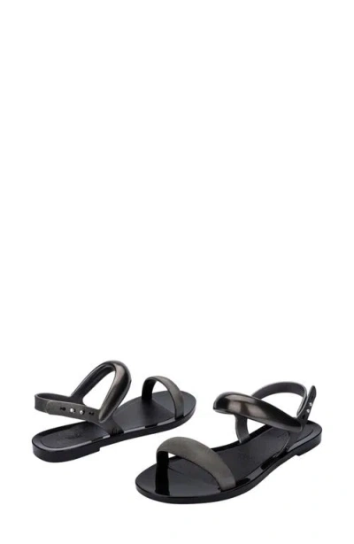 Melissa Eclipse Slingback Sandal In Black