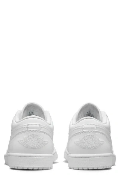 Jordan 1 Low Triple White In White