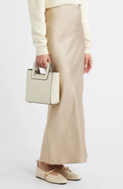 Staud Mini Shirley Leather Satchel