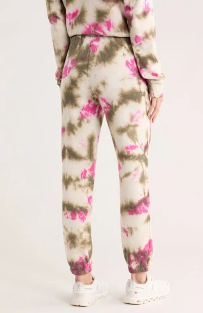 Maje Tie-dye Joggers In Multi