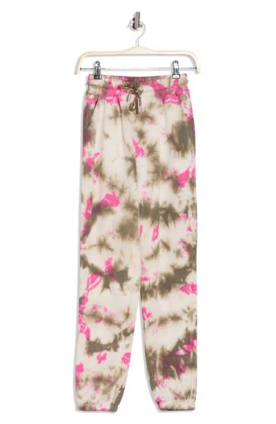 Maje Tie-dye Joggers In Multi