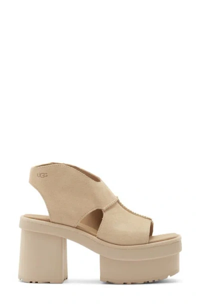 Ugg ® New Heights Platform Sandal In Neutral