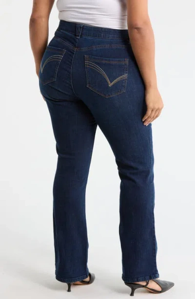 Democracy Itty Bitty Bootcut Jeans In Blue