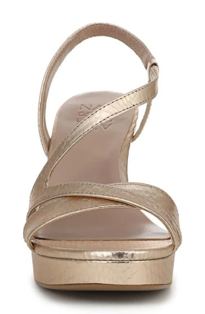 Naturalizer Abby Platform Slingback Sandal In Neutral