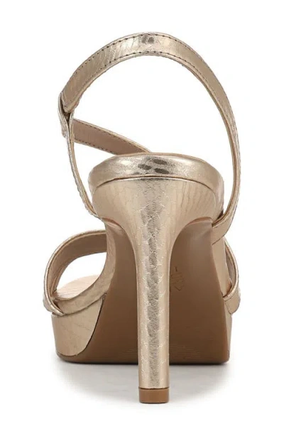 Naturalizer Abby Platform Slingback Sandal In Neutral