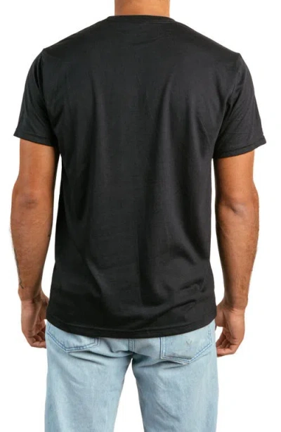 Imperfects Og Waves Organic Cotton Graphic Tee In Black