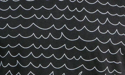 Imperfects Og Waves Organic Cotton Graphic Tee In Black