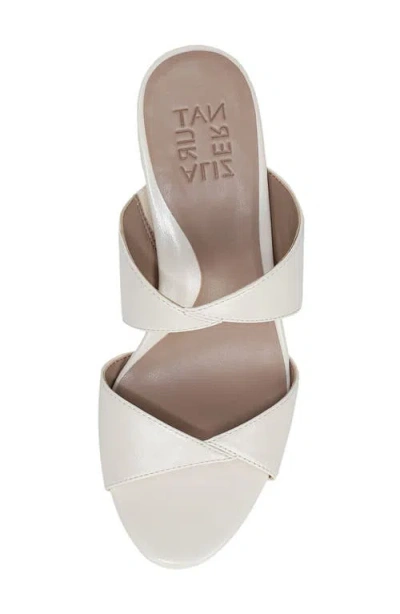 Naturalizer Nessa Slide Sandal In White