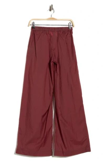 Twp Didi Pull-on Wide Leg Pants In Burgundy