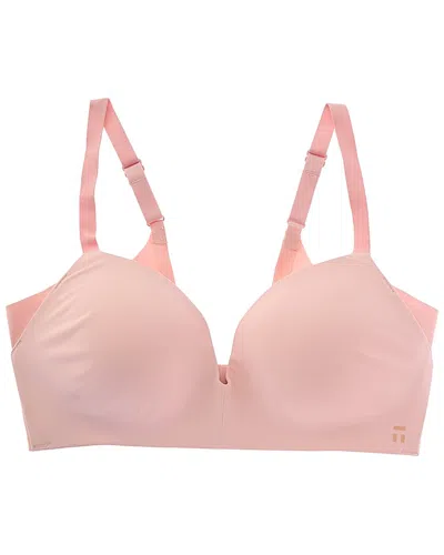 Tommy John Comfort Smoothing Lightly Lined Bra In Pink