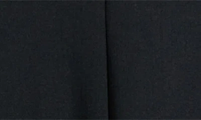 Nordstrom Seamed Wool Blend Midi Dress In Black