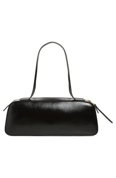 Khaite Hold All String Small Square Bauletto Shoulder Bag Shoulder Bags Black In Black
